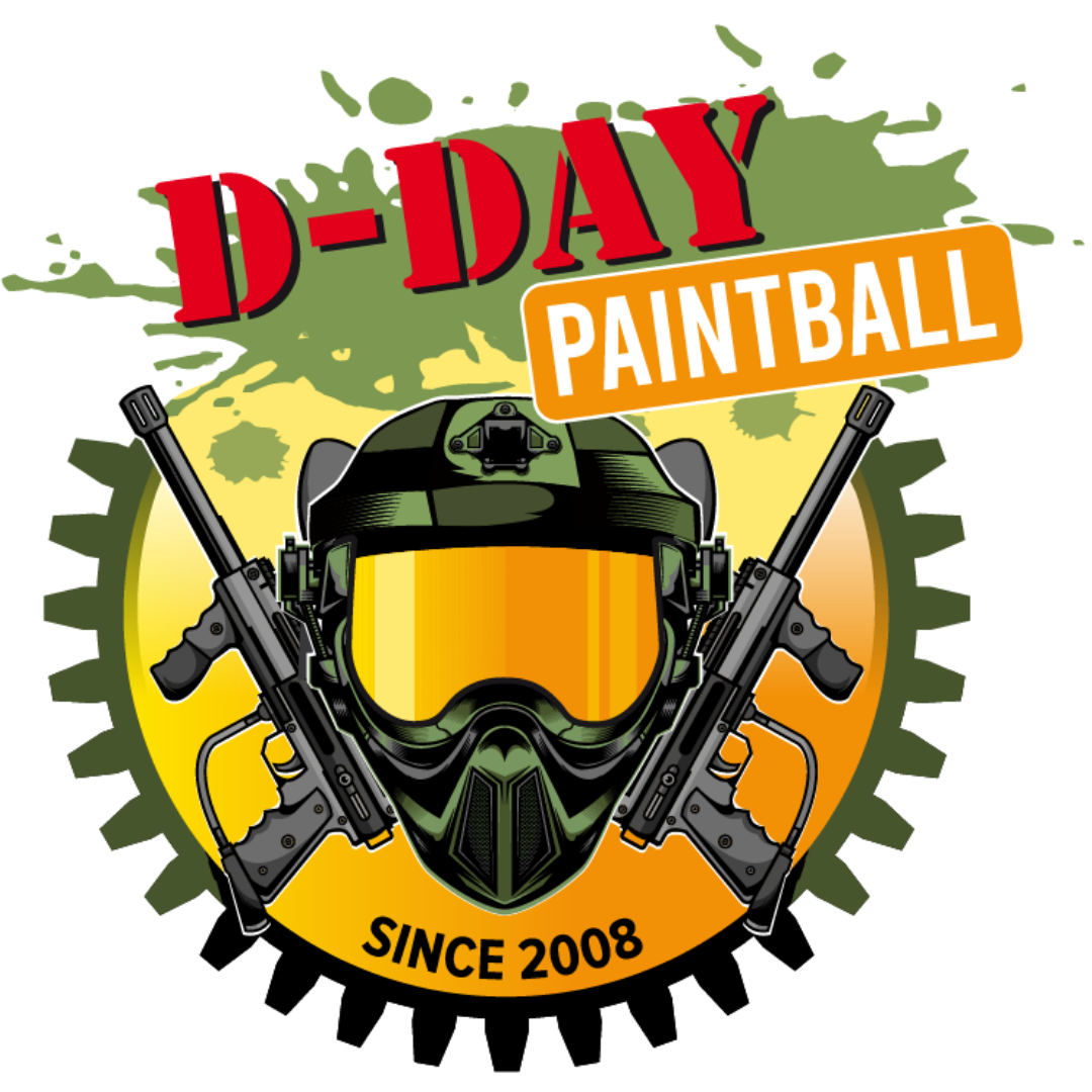 Logo d-day paintball paintball sur la côte d'opale